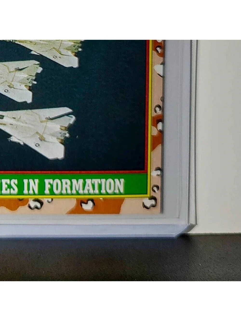 F-14 Flies in Formation 1991 Topps Desert Storm #22 Card